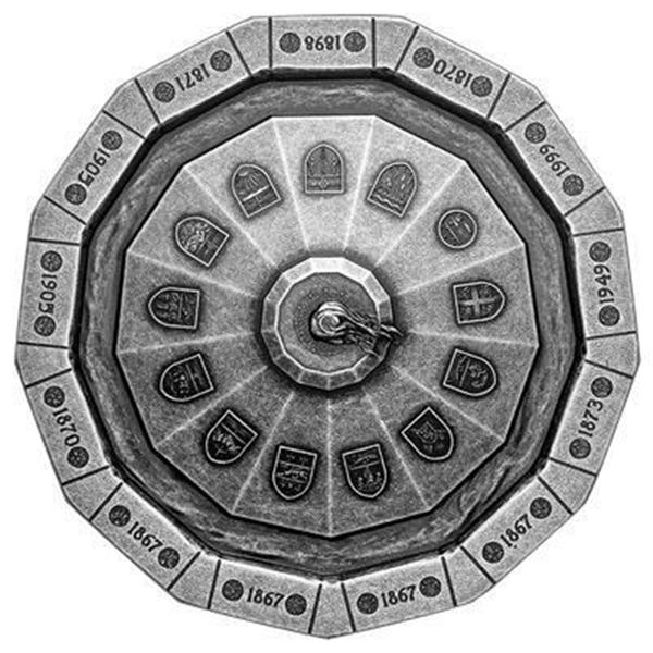 RCM 2019 Fine Silver $50 Coin - The Centennial Flame of Canada - Mintage 2500