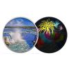 Image 1 : 2018 $30 Fireworks at the Falls - Pure Silver Coin with black light