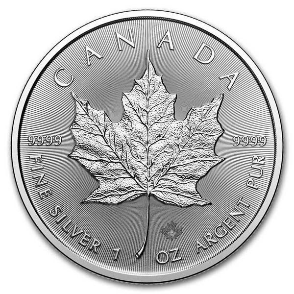 2025 1 oz Silver Maple Leaf BU
