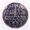 Image 1 : 1951 Canada Comm. Five Cents MS62 ICCS