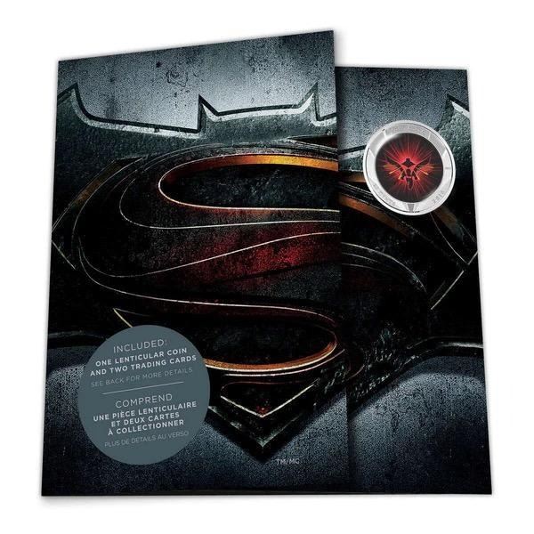 2016 25c Batman v Superman: Dawn of JusticeTM - Lenticular Coin