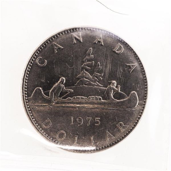 1975 Canada Nickel Dollar MS65 ICCS