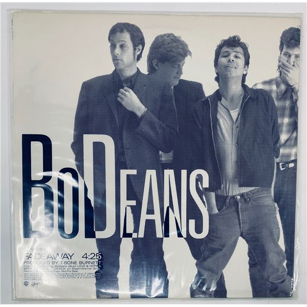 1986 Slash/Warner Promo 12" â€“ BoDeans â€œFadeawayâ€ P