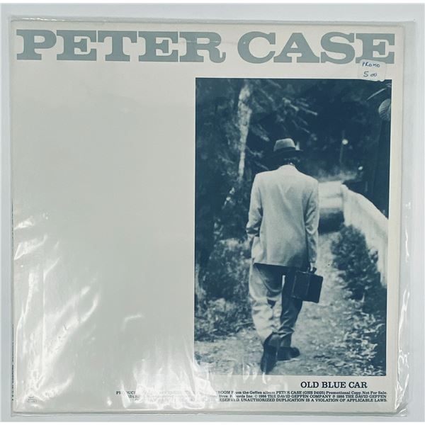 1986 Geffen Promo 12" â€“ Peter Case â€œOld Blue Carâ€ 
