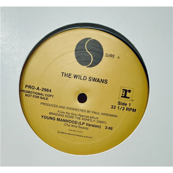 1988 Sire/Reprise Promo 12" â€“ The Wild Swans â€œYoung Manhoodâ[