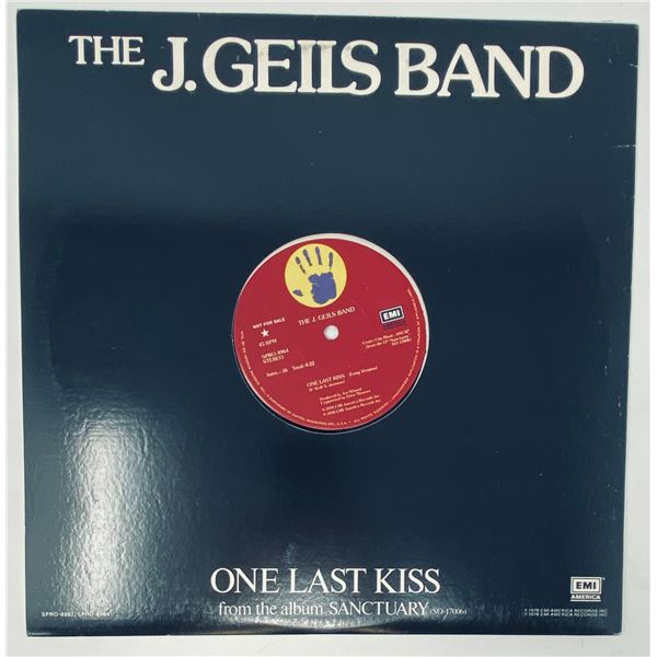 1978 EMI Promo 12" â€“ The J. Geils Band â€œOne Last Kissâ[x=#836