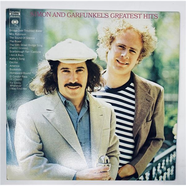 Simon and Garfunkelâ€™s Greatest Hits Vinyl LP (1972, Columbia PC 31350)
