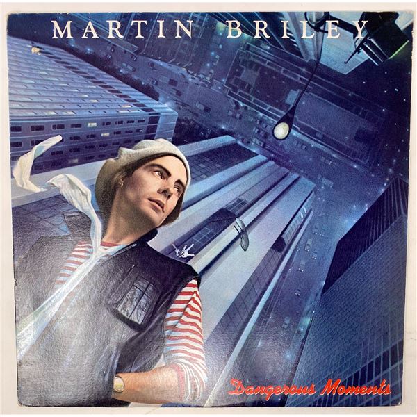 Martin Briley â€“ Dangerous Moments Vinyl LP (1984)