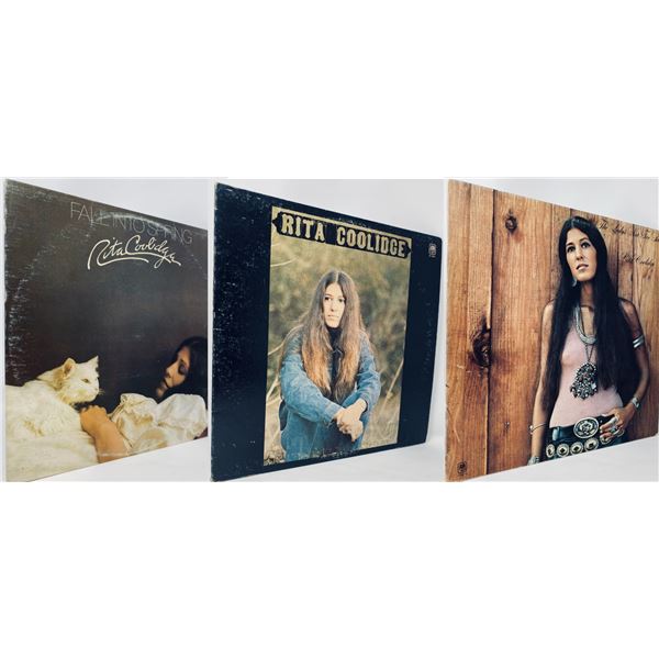 Rita Coolidge â€“ 3 Album Lot (S/T, Lady's Not For Sale, Fall Into Spring)