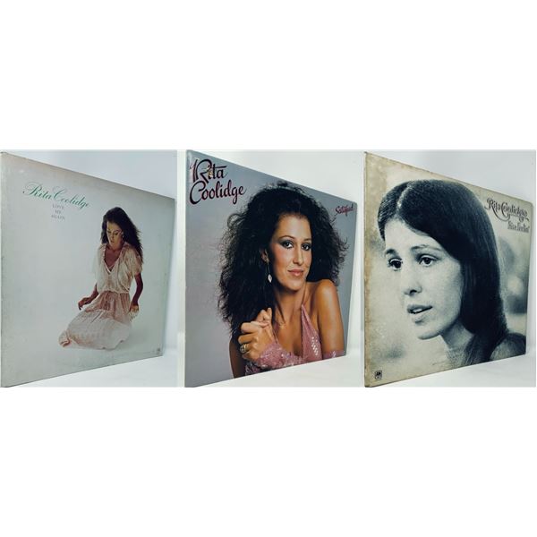 Rita Coolidge â€“ 3 Album Lot (Love Me Again, Satisfied, Nice Feelinâ€[x=