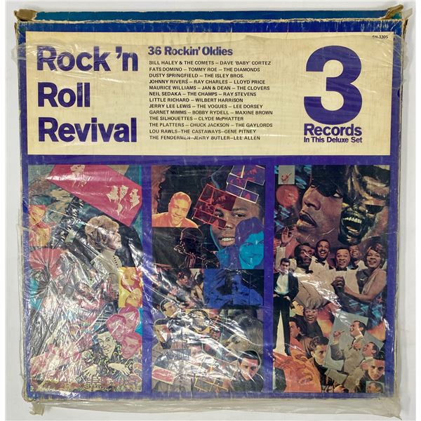Rock 'n Roll Revival â€“ 36 Rockinâ€™ Oldies 3xLP Box Set