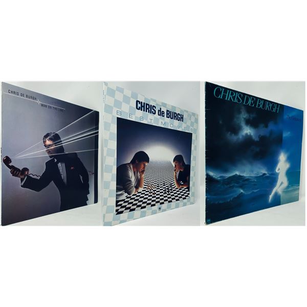 Chris De Burgh â€“ 3 Album Lot (Man on the Line, Best Moves, The Getaway)