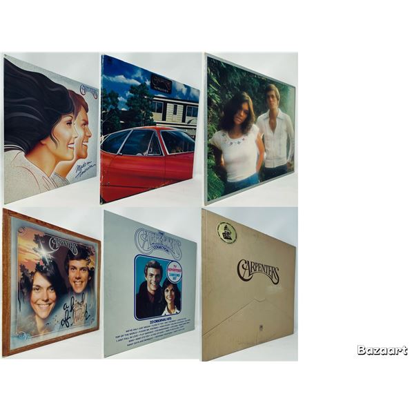 Lot of 6 LPs â€“ The Carpenters Vinyl Collection (Multiple Albums)