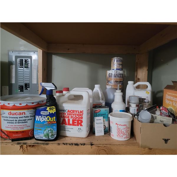 Concrete Sealer, Cleaners A