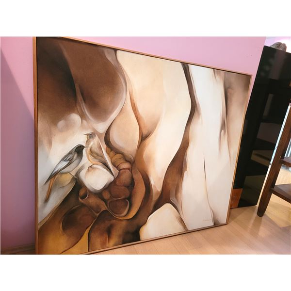 Original signed art on canvas   A