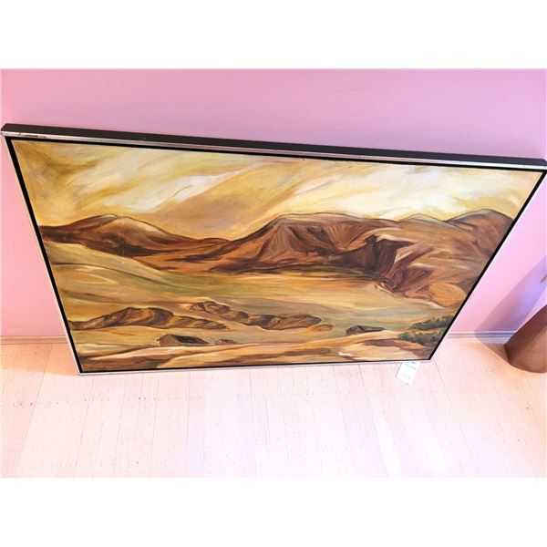 Original acrylic signed Art A