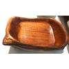 Image 2 : Antique Dough Bowl, wood Tray, A