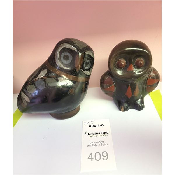 Ceramic Owls Mexico, A