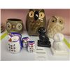 Image 1 : Ceramic Owls A
