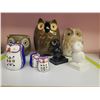 Image 4 : Ceramic Owls A
