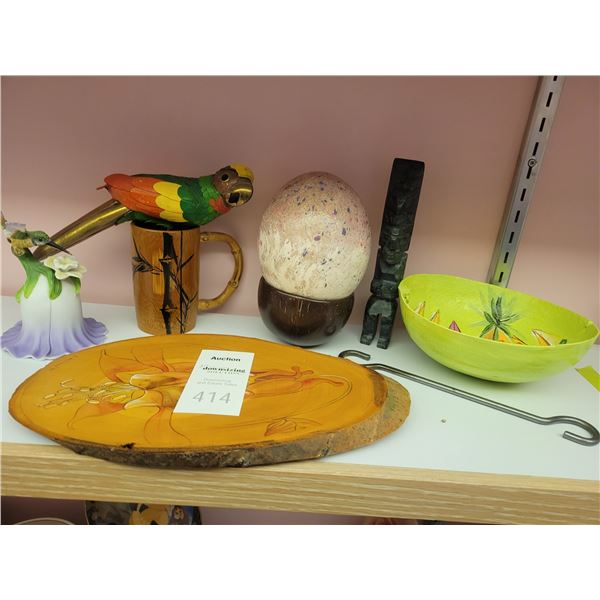 Jade like statue and more A