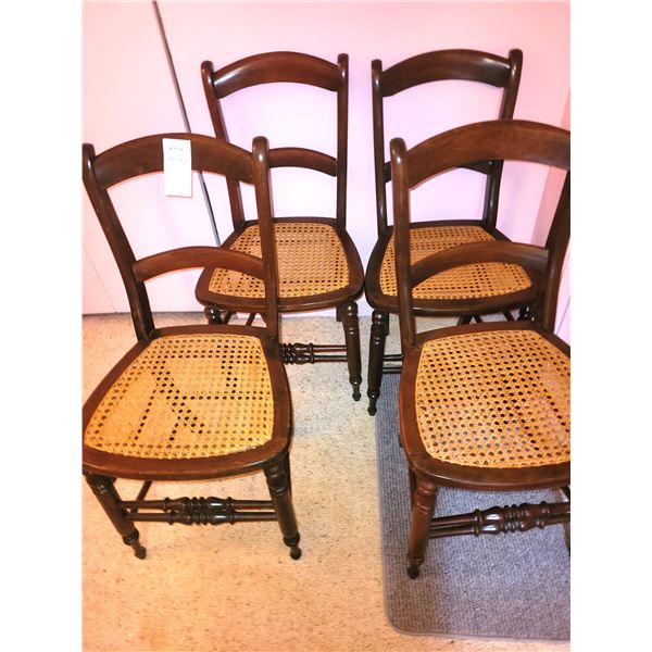 Caned Seat Chairs A