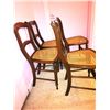 Image 4 : Caned Seat Chairs A