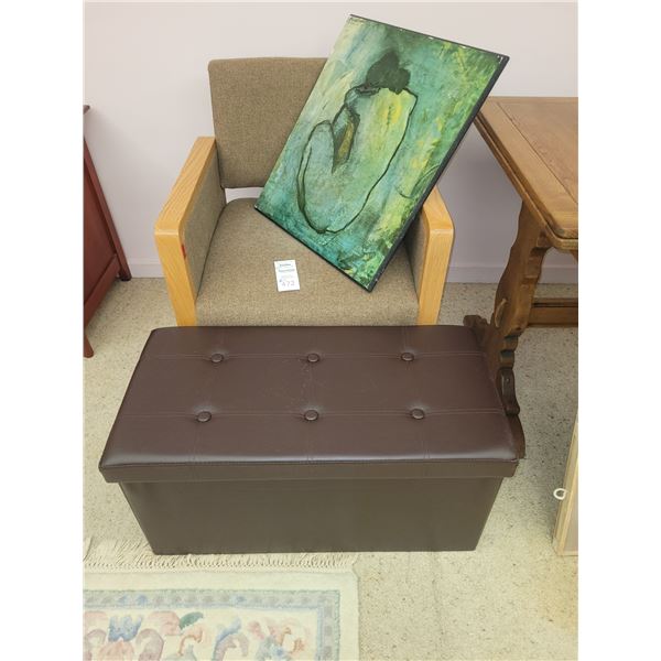 Storage Bench, Chair, Art A