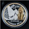 Image 1 : 2014 $20 THE ROYAL ONTARIO MUSEUM, 100TH ANNIVERSARY - PURE SILVER COIN