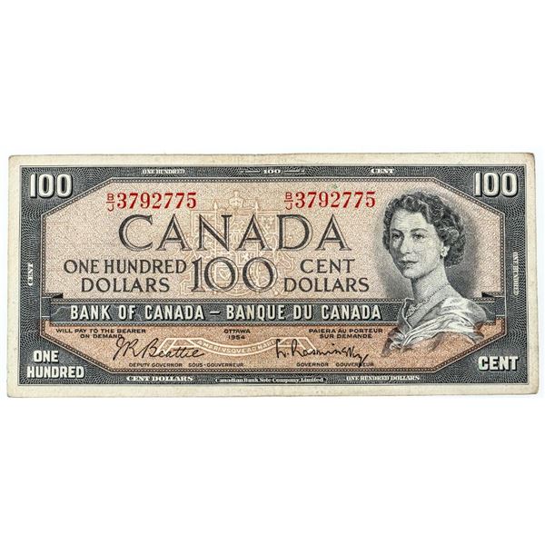 Bank of Canada 1954 $100