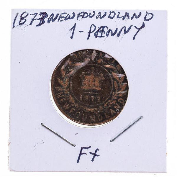 1873 NFLD. Penny