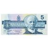 Image 1 : Bank of Canada 1986 $5 GEM UNC OLMSTEAD Original