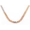 Image 1 : 18kt BGO Gucci Flat link Style 20" Chain