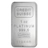 Image 1 : 1 oz Platinum Bar – Credit Suisse (.9995 Fine, w/Assay)