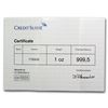 Image 4 : 1 oz Platinum Bar – Credit Suisse (.9995 Fine, w/Assay)