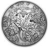 Image 1 : 2017 $50 Maple Leaves in Motion - 5 oz Fine Silver Convex Coin