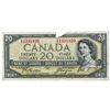 Image 1 : Bank of Canada 1954 Twenty Dollars Devil's Face Portrait
