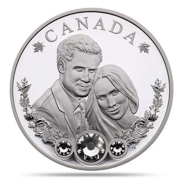 RCM Fine Pure Silver A Royal Wedding -Harry & Meagan $20