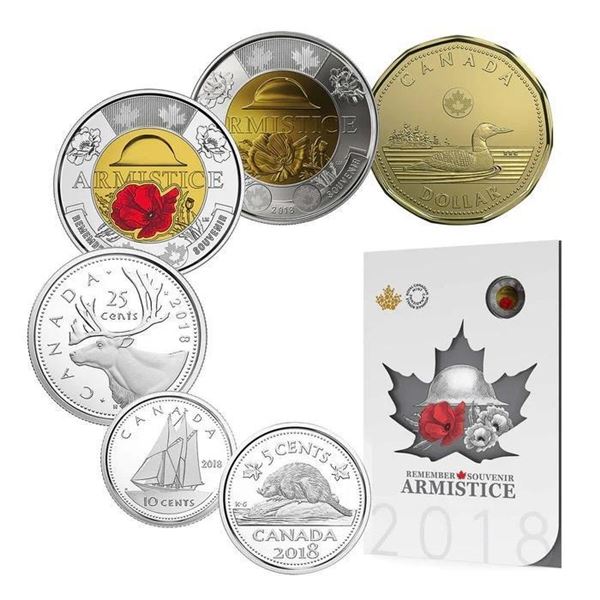 RCM 2018 Armistice Special issue Coin Folio