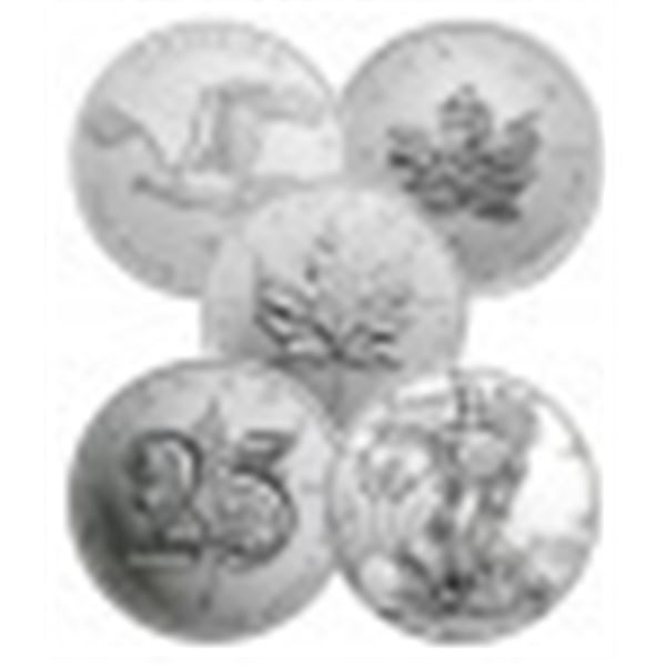 Random Pick 1 x  .999 -.9999 Silver Round Coins - 1 oz. ASW