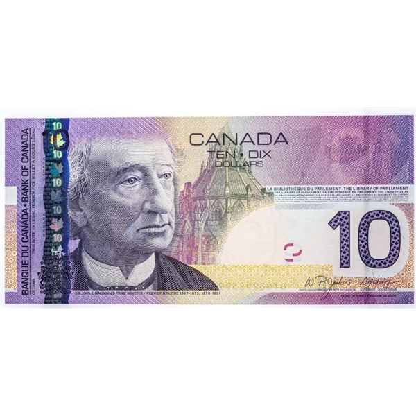 Bank of Canada 2005 Ten Dollars Choice UNC (8.220-8.300) (BTG)