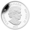 Image 2 : 2014 $20 75TH ANNIVERSARY OF THE ROYAL WINNIPEG BALLET - FINE SILVER COIN