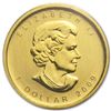 Image 2 : 1/20 Oz Canadian Gold Maple Leaf Coin Backdated (Uncirculated) Random
