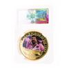 Image 1 : Lionel Messi - 24kt Gold Fine Overlay Collector Medallion World Player of The Year Slabbed