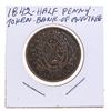 Image 1 : 1842 Half Penny Token Bank of Montreal