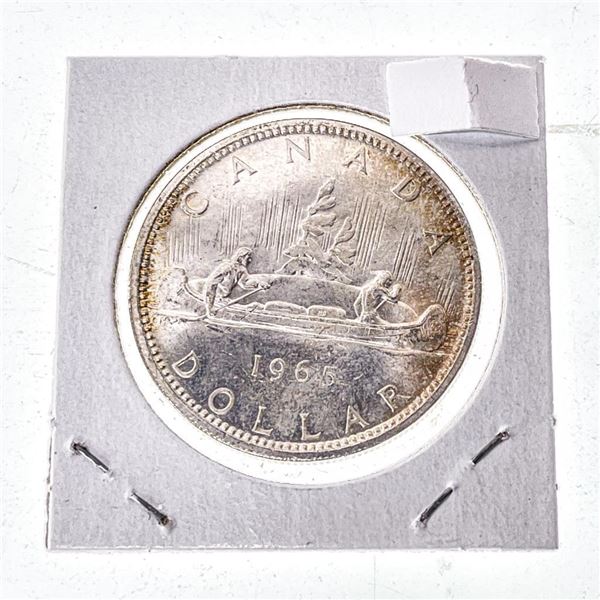 Canada 1965 Silver Dollar UNC