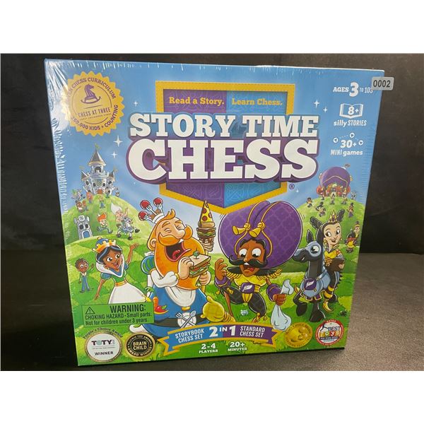 1 Story Time Chess: The Game - 2021 Toy of The Year Award Winner! - Great Beginners Chess Set; New
