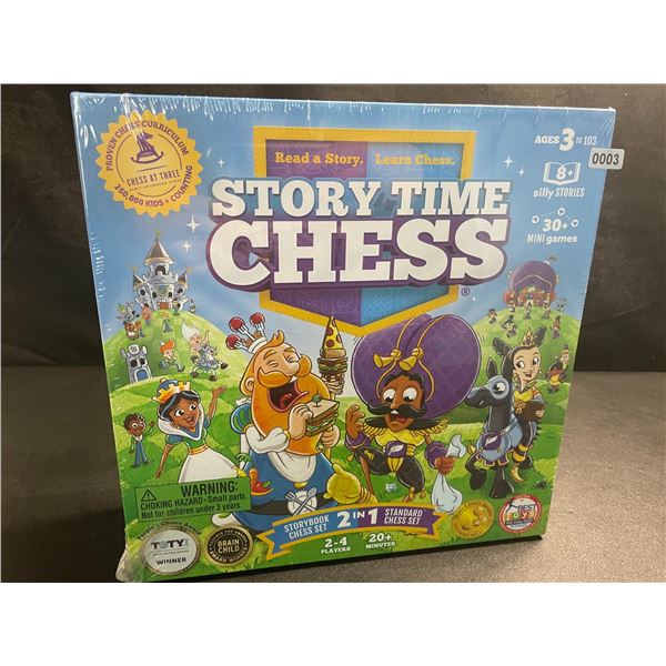 1 Story Time Chess: The Game - 2021 Toy of The Year Award Winner! - Great Beginners Chess Set; New