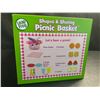 Image 2 : 1 Leap Frog Shapes & Sharing Picnic Basket Toy Play Set - For Ages 6+ Months - Brand New