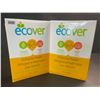 Image 1 : 2 Boxes of Ecover Natural Plant-Based Dishwasher Powder - Citrus - 1.36kg - New Sealed